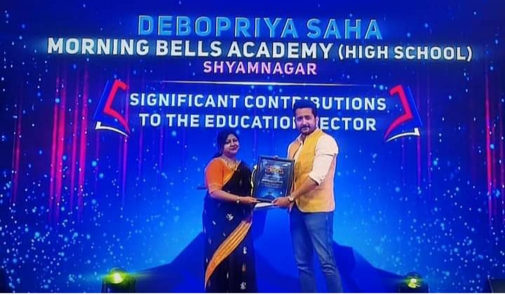 At the Times Now Education Summit, East-2024, our esteemed Principal,  Debopriya Saha, was honoured for her substantial and significant contributions to the field of education.